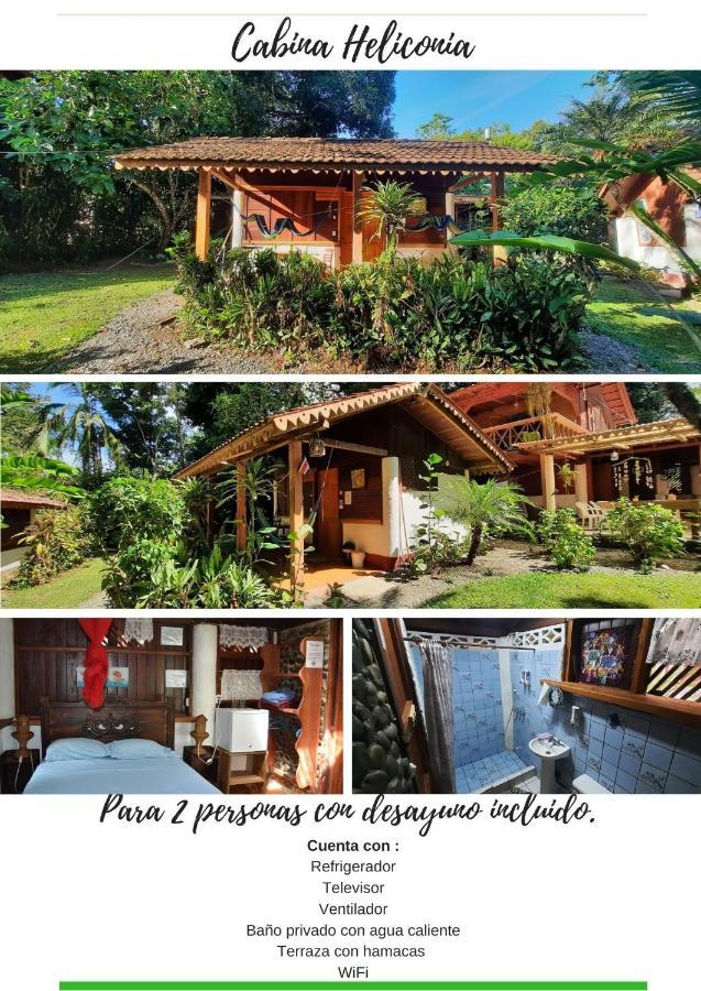 Chalet Y Cabinas Hibiscus Cahuita Exterior foto